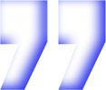 electric blue glow quote glyph