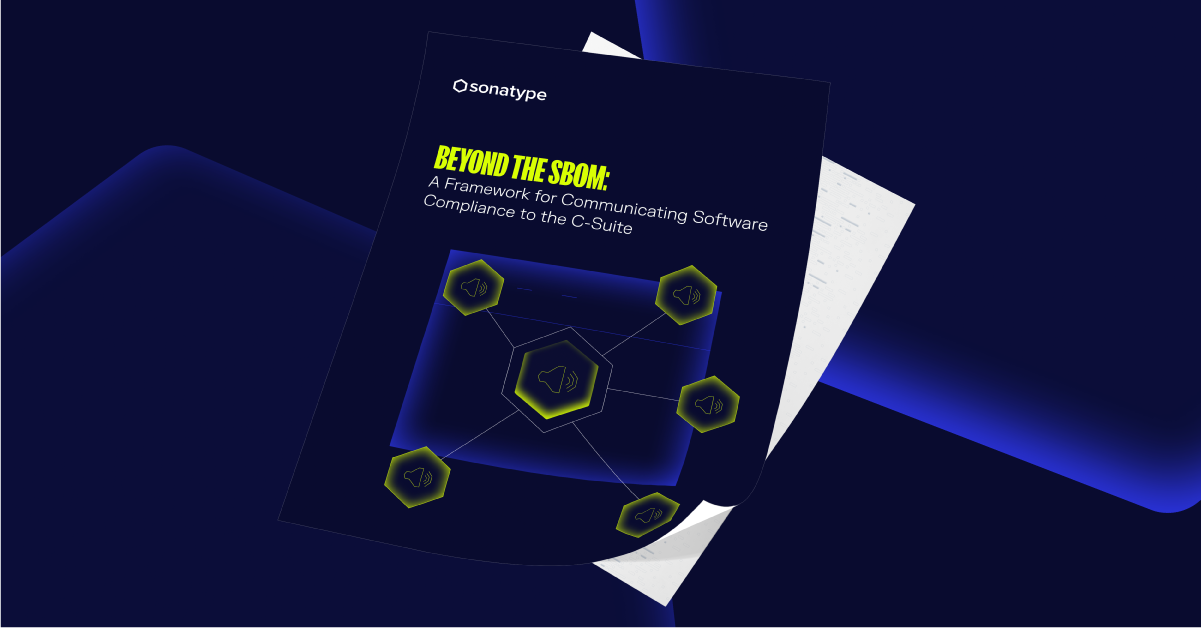 featured image for Beyond the SBOM: A Framework for Communicating Software Compliance to the C-Suite