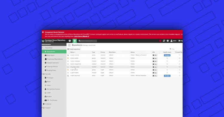 featured image for Migrate Nexus Repository OSS to Community Edition