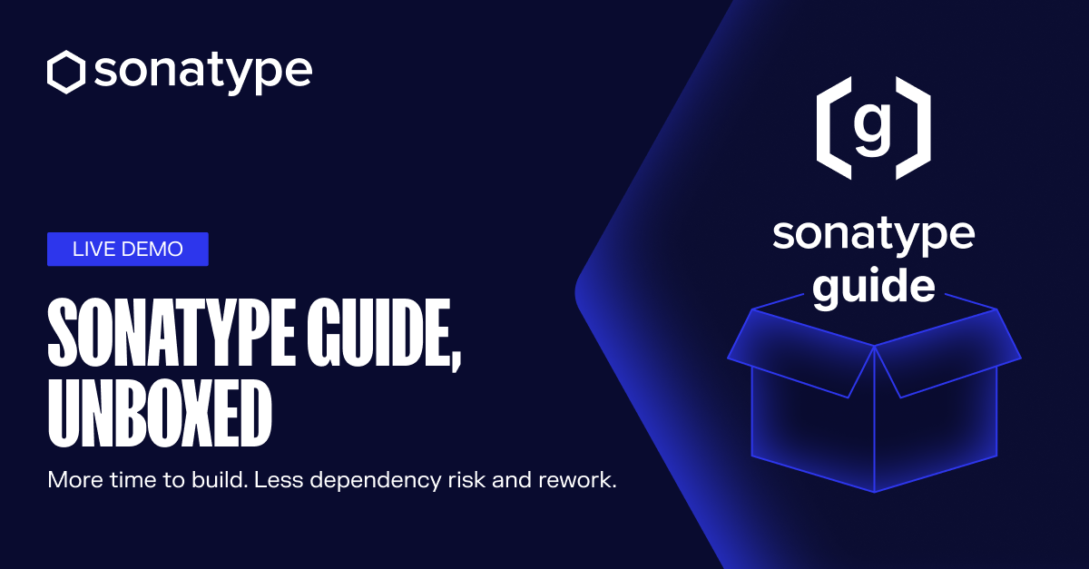 featured image for Sonatype Guide, Unboxed