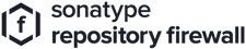 Sonatype Repository firewall logo black.