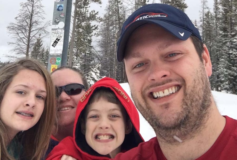 Brian Fox family photo