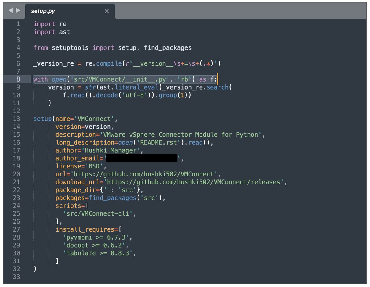 Malicious PyPI package ‘VMConnect’ imitates VMware vSphere connector ...