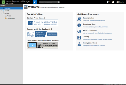 featured image for Sonatype Nexus Repository containers with persistent storage in Azure