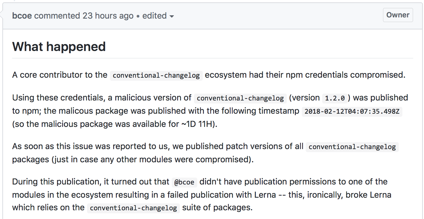 featured image for Malicious Intent: Open Source Developers, Please Protect Your Users