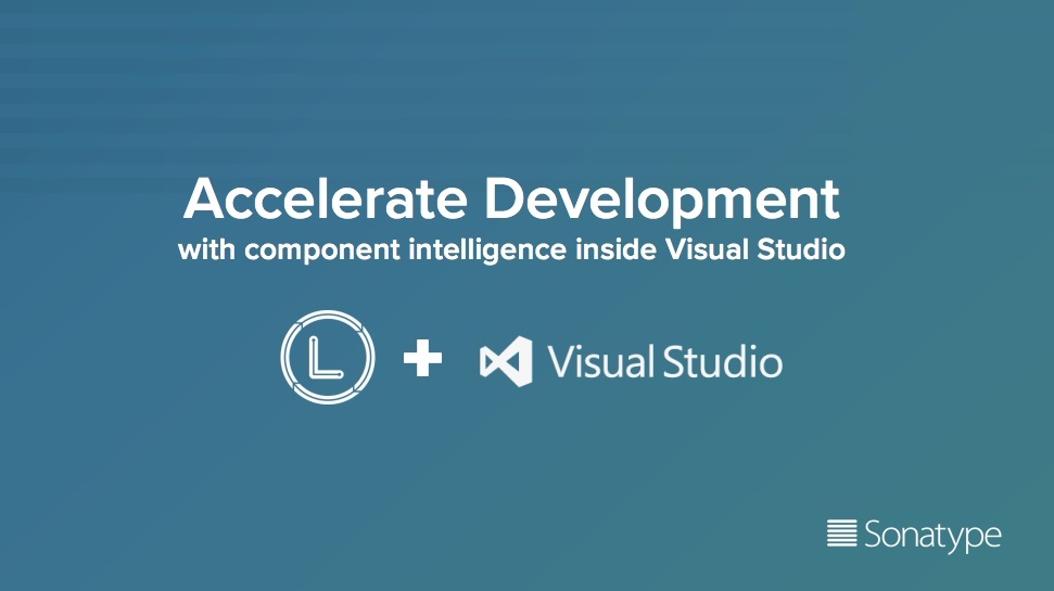 featured image for Microsoft Visual Studio integration with Sonatype Lifecycle