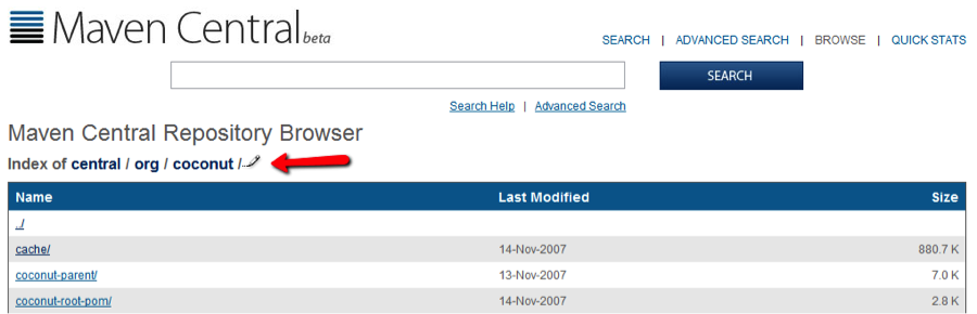 featured image for Browse repositories easily with updated Maven Central Search