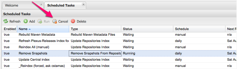 featured image for Sonatype Nexus Repository gets a stop button