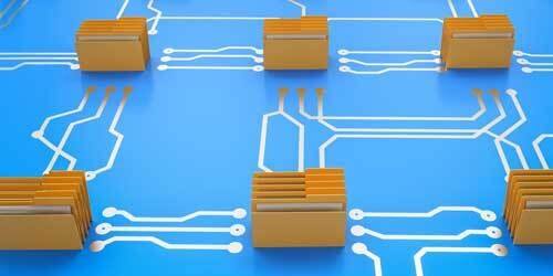 Docker registry files connected by code