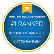 Sonatype Nexus Repository Ranked #1