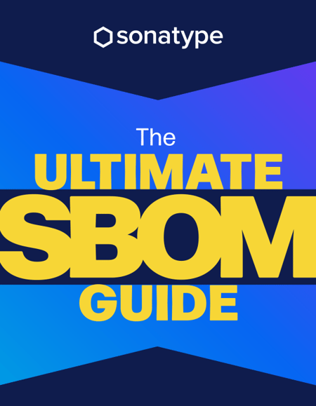 The Ultimate SBOM Guide resource cover page.