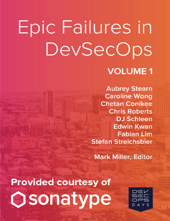 Epic Failures in DevSecOps book cover