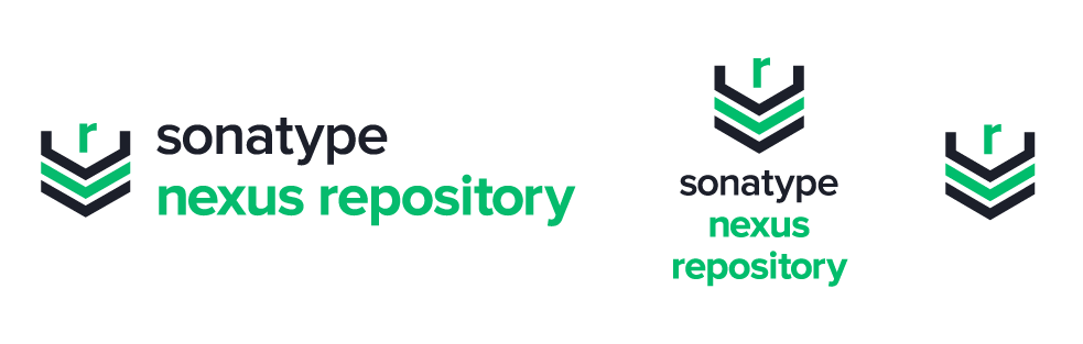 versions of the sonatype nexus repository logo