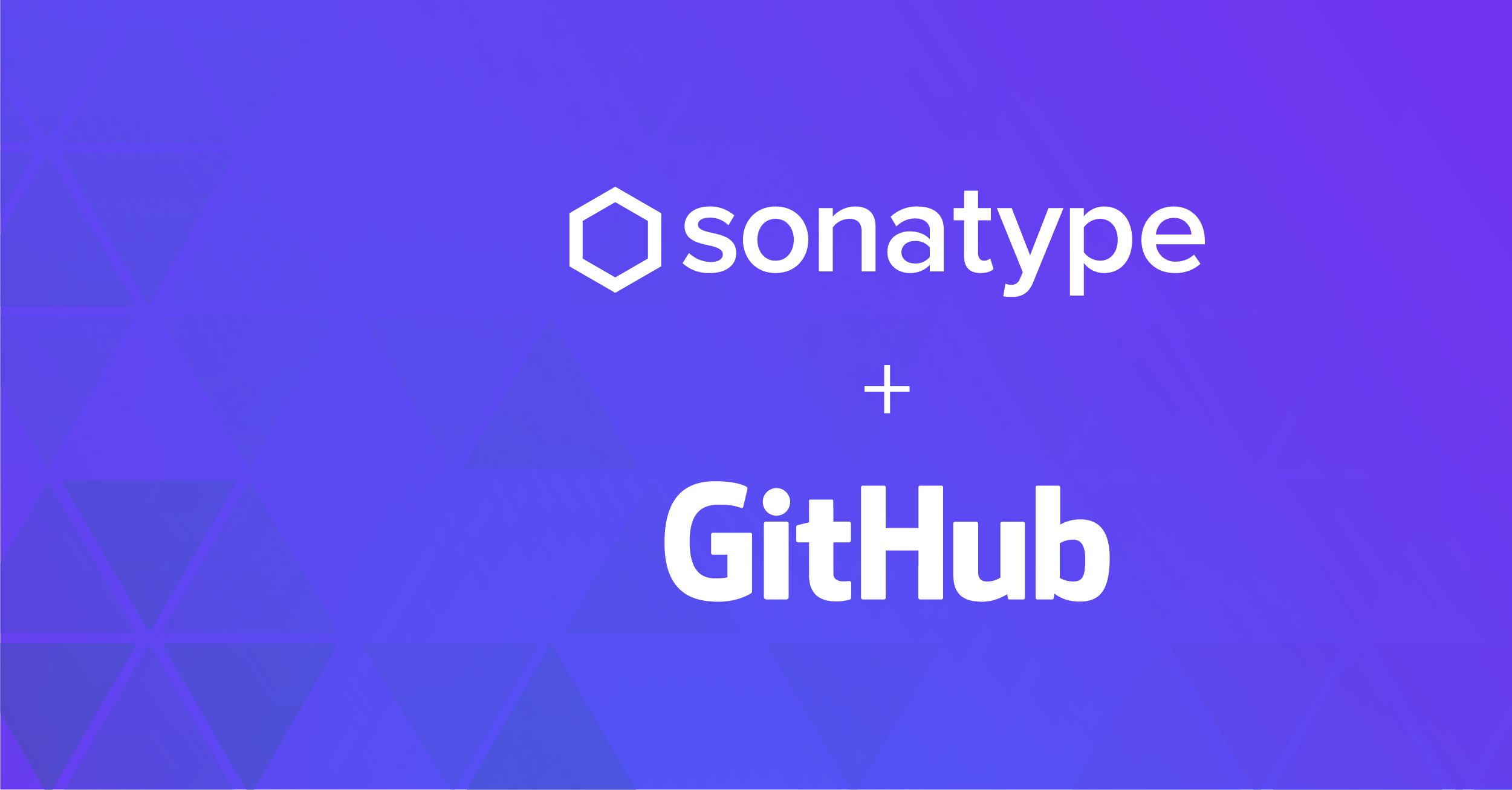 Secure your software supply chain with the Sonatype and GitHub integration