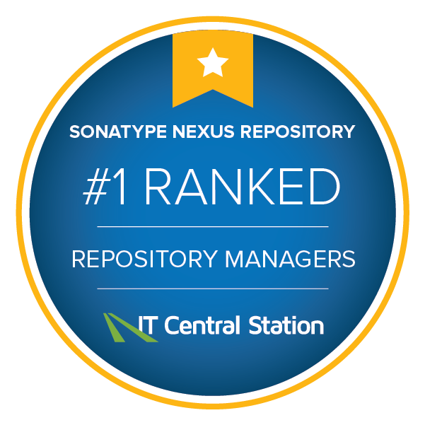 Sonatype Nexus Ranked #1