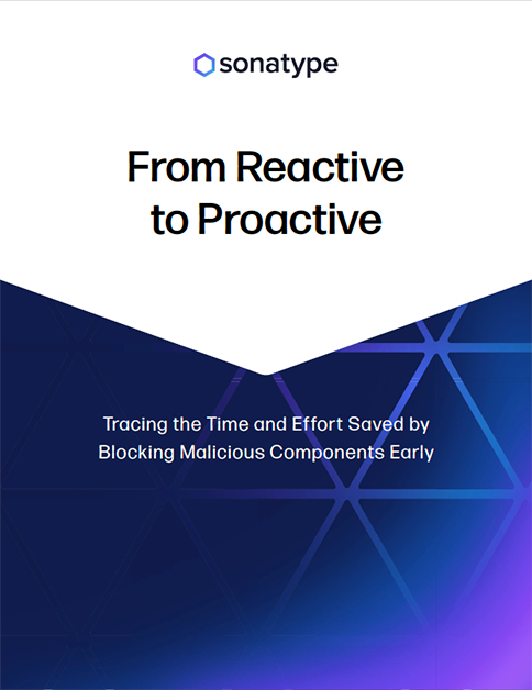 From reactive to proactive: tracing the time and effort saved by blocking malicious components early