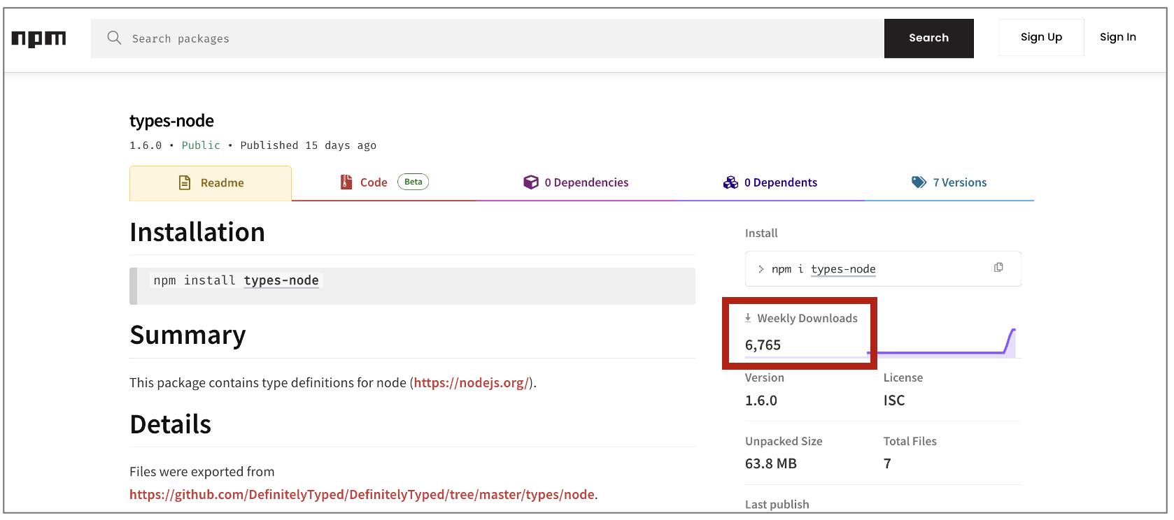 Counterfeit ESLint and Node 'types' libraries downloaded thousands of times abuse Pastebin